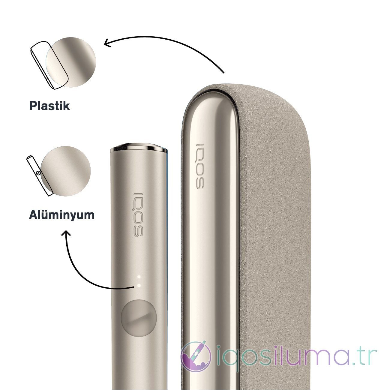 2 IQOS ILUMA Çakıl Beji - Görsel 2
