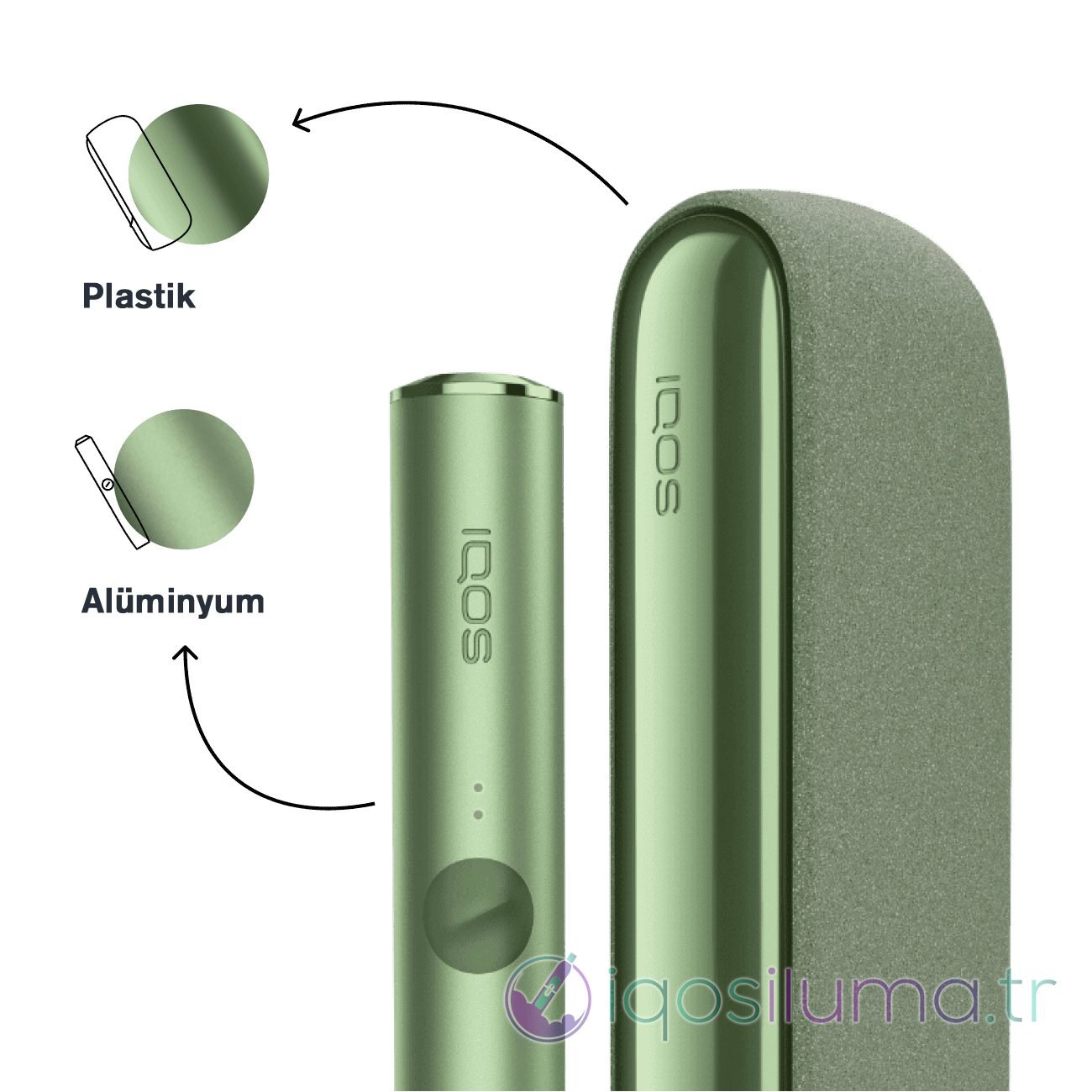 2 IQOS ILUMA Yosun Yeşili - Görsel 2