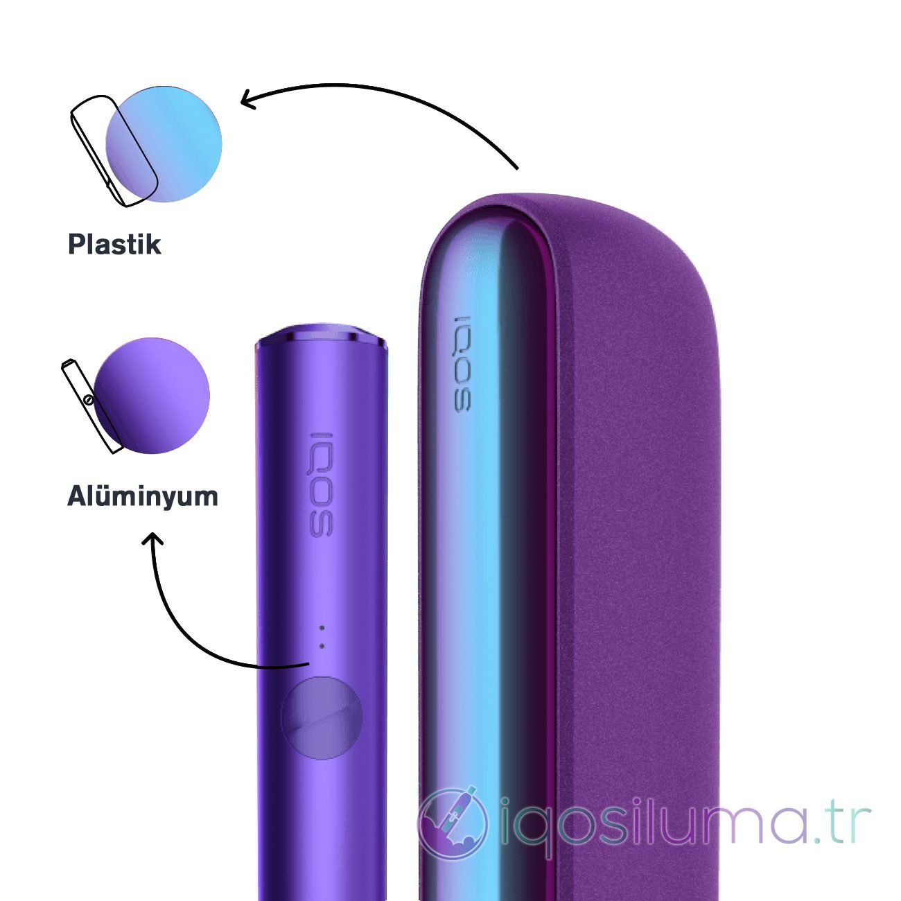 2 IQOS ILUMA Neon Mor 2025 - Görsel 2