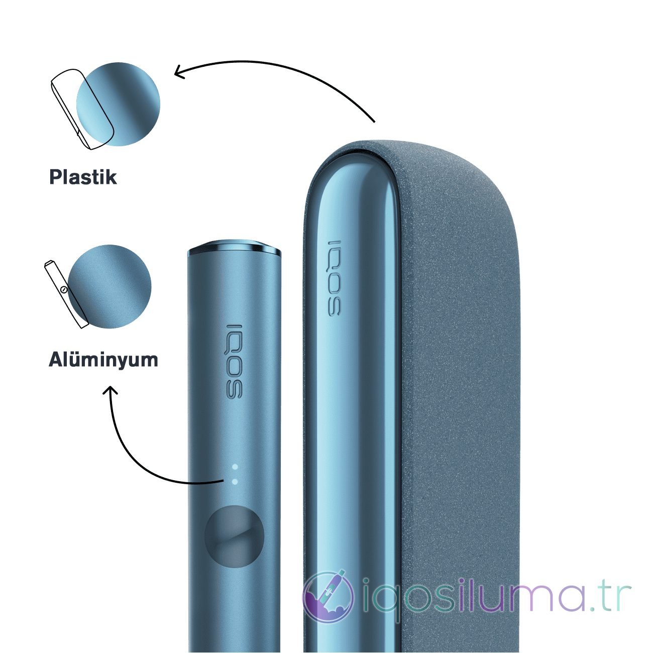 2 IQOS ILUMA Azur Mavisi - Görsel 2