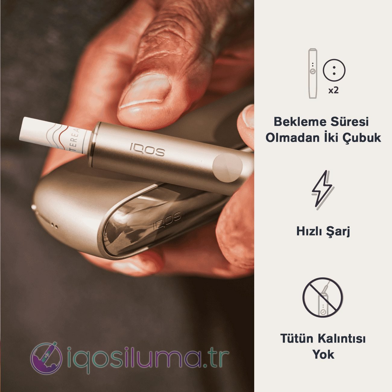 4 IQOS ILUMA Çakıl Beji - Görsel 4