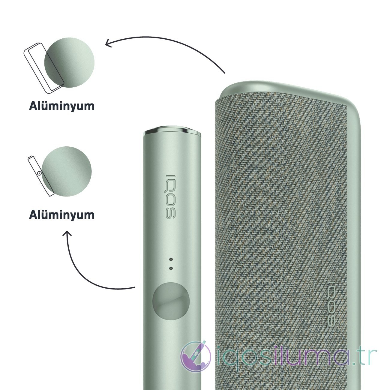2 IQOS ILUMA PRIME Yosun Yeşili - Görsel 2