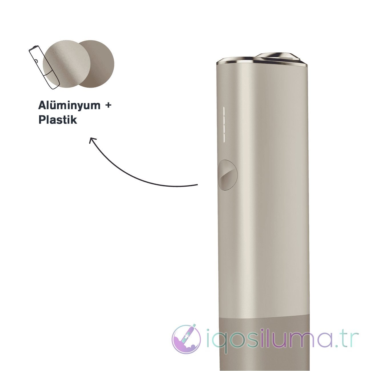 2 IQOS İLUMA ONE Çakıl Beji - Görsel 2